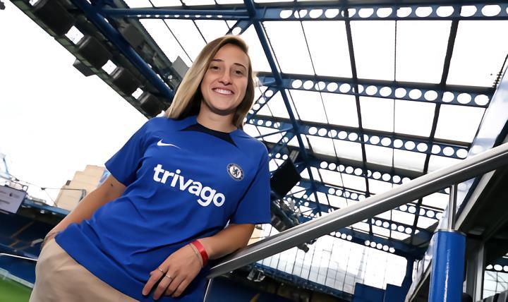 官方：切尔西女足签下马竞左路新星贝尔纳韦