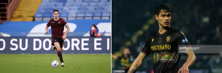 萨勒尼塔纳外租球员V.曼托瓦尼——待在特尔纳纳