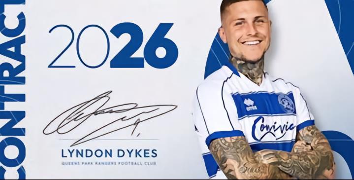 官方 : QPR与苏格兰国脚前锋戴克斯签下续约合同