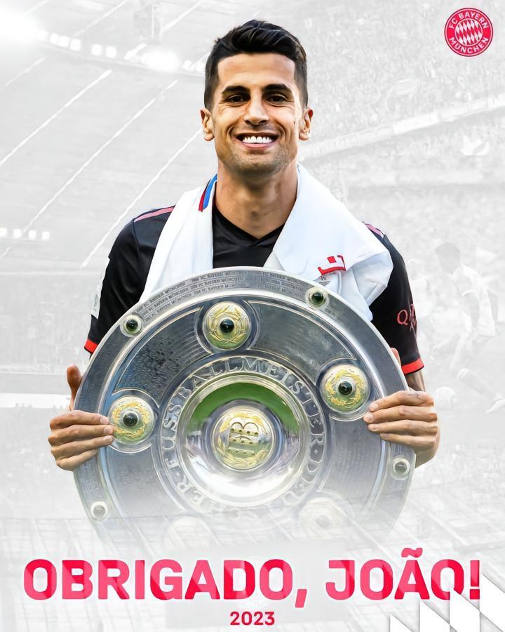 拜仁官方：坎塞洛、布林德合同到期离开球队