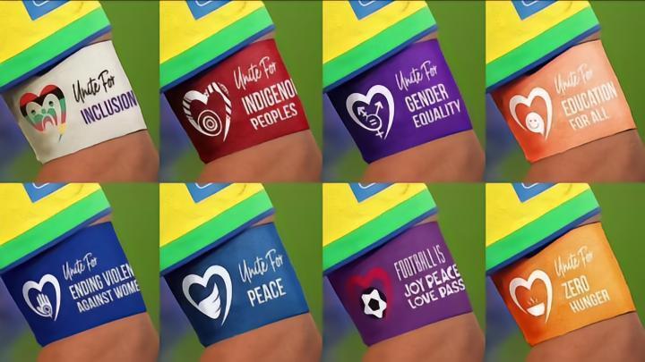 女足世界杯禁止佩戴One Love彩虹臂章，但FIFA推出了替代选择