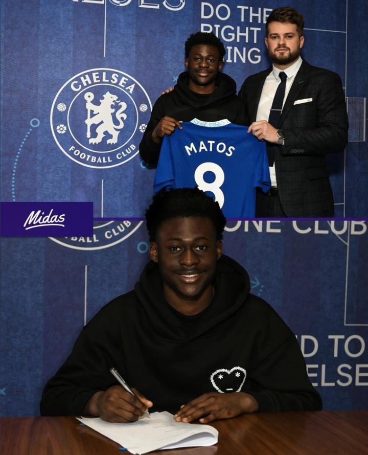 又签1人，官方：切尔西从诺维奇免签18岁前锋马托斯