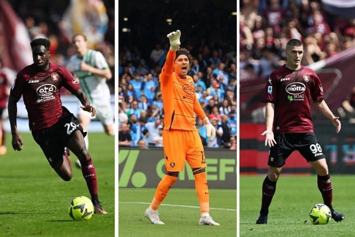 官方：萨勒尼塔纳续约门将奥乔亚，买断皮罗拉、布拉耶-迪亚