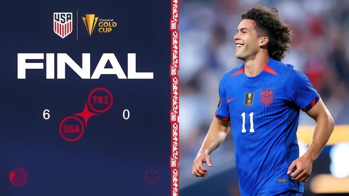 收获处子球，考埃尔成为第5位单场传射的20岁以下美国球员