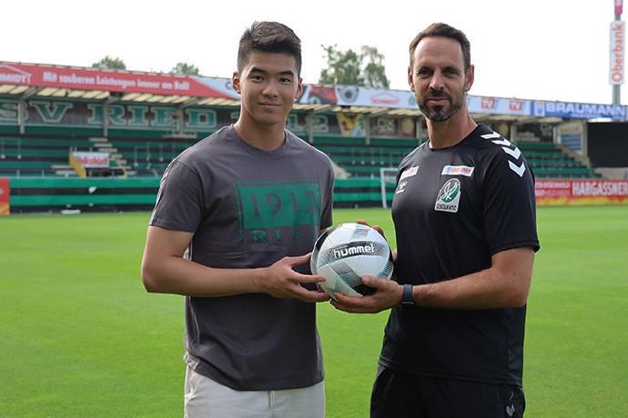 官方：刘邵子洋租借加盟奥地利第二级别级联赛球队里德