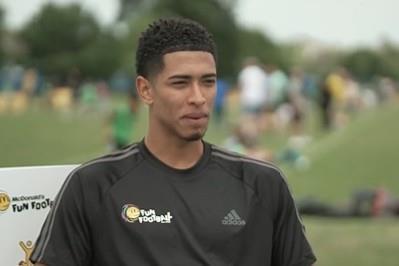 贝林厄姆：西语比德语好学；加盟后贝克汉姆祝我在这一切顺利