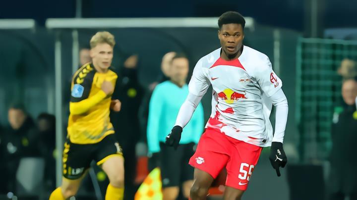 奥萨韦：夺冠和处子进球很棒；想成为莱比锡一线队球员并登场