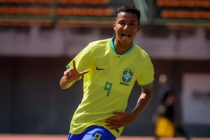 U15战报：达维&博姆破门，巴西2-1小胜福塔莱萨