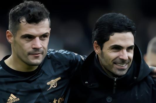 阿尔特塔告别扎卡：他为阿森纳付出一切，祝他未来一切顺利