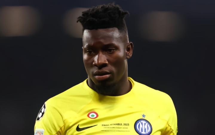 罗马诺：曼联4500万欧 500万报价奥纳纳被拒，国米想要5500万