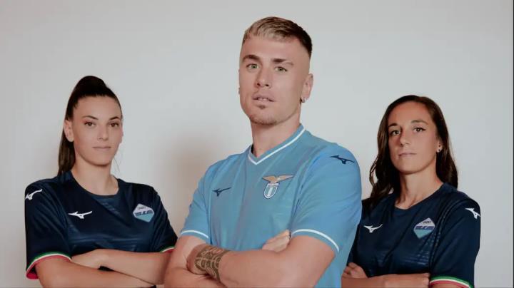 拉齐奥发布新赛季50周年纪念版主客场球衣