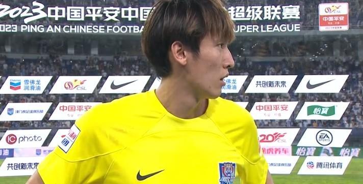 谢维军：进球送给明天过生日的爷爷，遗憾没能拿下比赛
