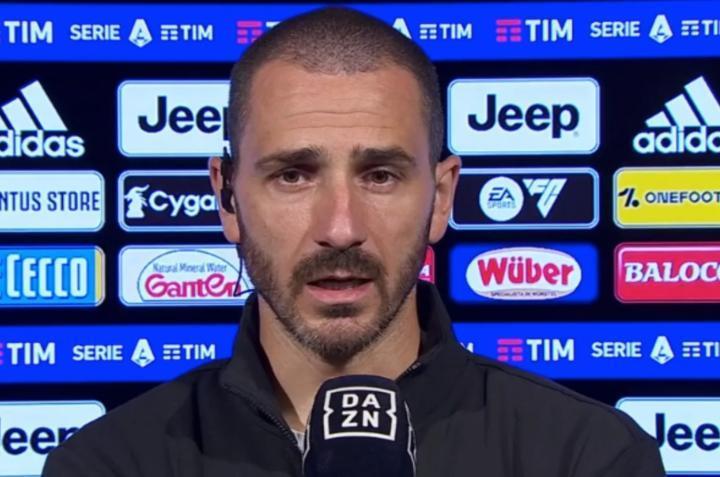 意媒：博努奇被推荐给罗马和拉齐奥，但两支球队都不感兴趣