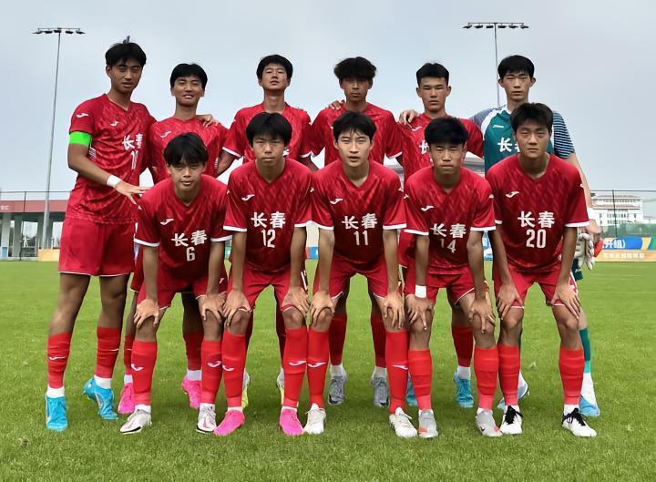 第一届学青会男足U16组预赛 亚泰U16队获两连胜