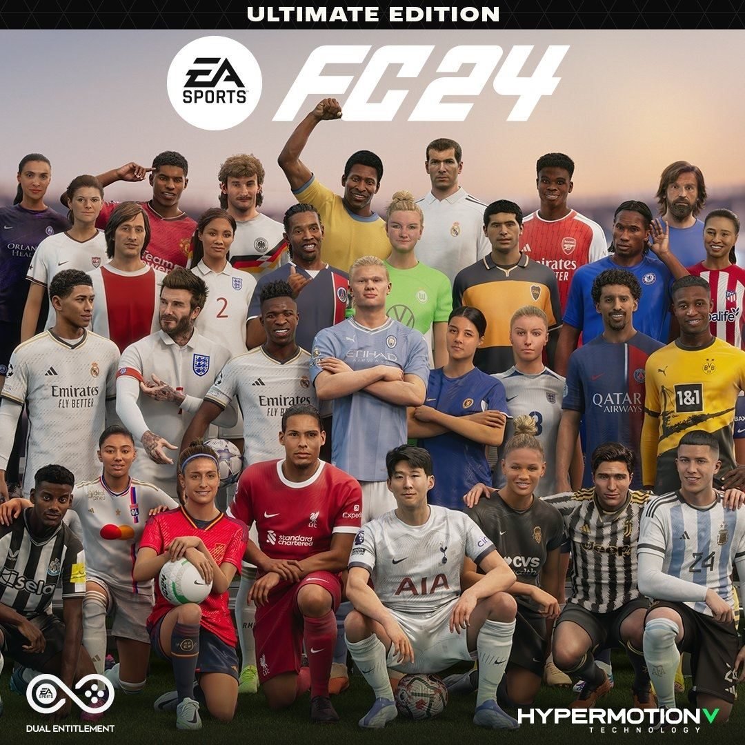 EA FC24发布游戏封面，球迷吐槽：不想买了 史上最差一代封面