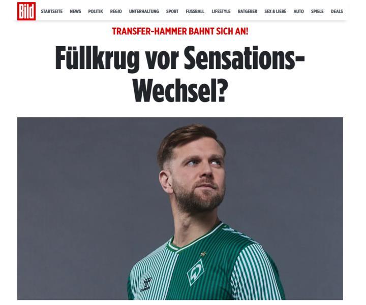 图片报的消息，确认希克因手术将缺阵至10月后，勒