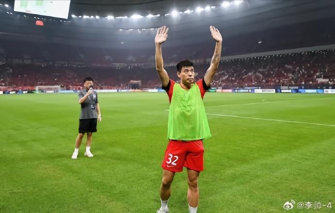 李帅：孙祥总在鼓励我给我信心；来上海才体会到高温鏖战不易