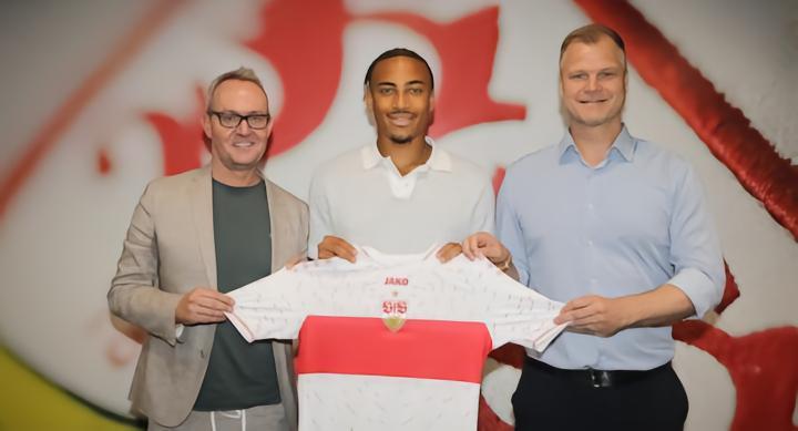 官方：斯图加特租借签下22岁柏林联合前锋莱韦林