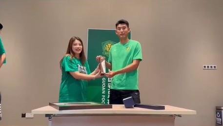 王子铭：获奖是一种激励；没有帮助球队拿到积分很遗憾