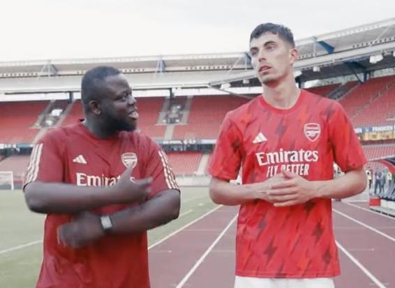 哈弗茨：想和欧洲最好的球员一起踢球，厄德高绝对是其中之一