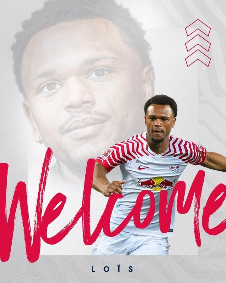 4900万欧创队史引援纪录！官方：莱比锡签下朗斯前锋奥蓬达