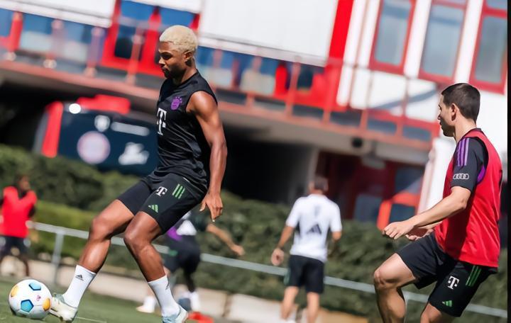 新发型，格纳布里染了黄发，基米希剃了短发