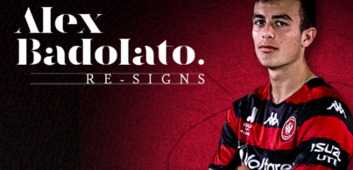 官方 : 西悉尼流浪者与前锋巴多拉托续约三年