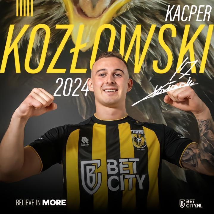 官方：布莱顿中场科兹沃夫斯基再次租借加盟维特斯