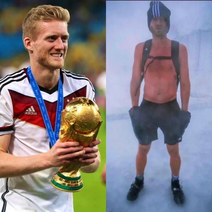 足球故事丨2014年，许尔勒 随德国队在巴西世界