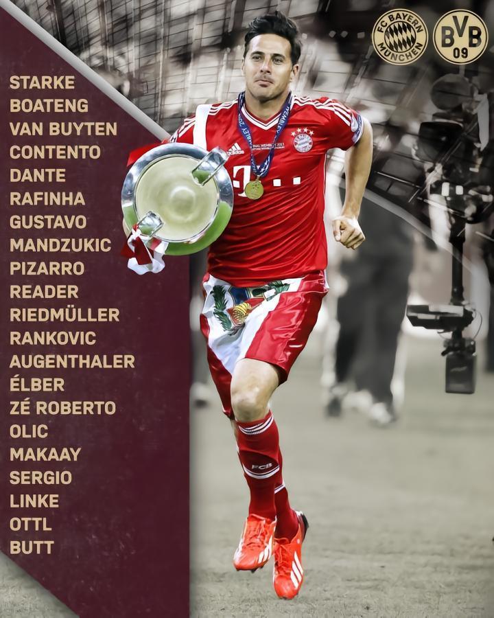 拜仁多特传奇赛名单：博阿滕、拉菲尼亚、曼朱基奇等人在列