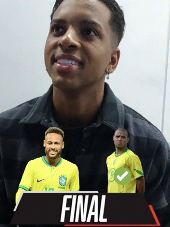 罗德里戈采访“2选1”：选大罗而非内马尔 选C罗而非梅西