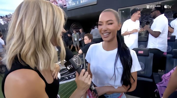 卡戴珊：我儿子是梅西球迷，我以前也踢过足球