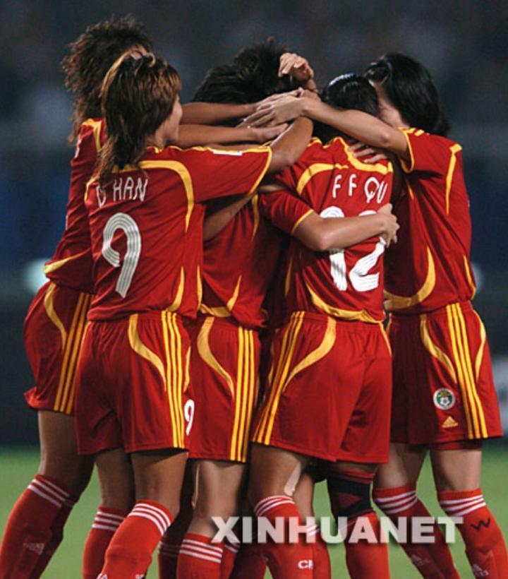 中国女足同丹麦女足的世界杯交锋纪录：中国2胜1平保持不败