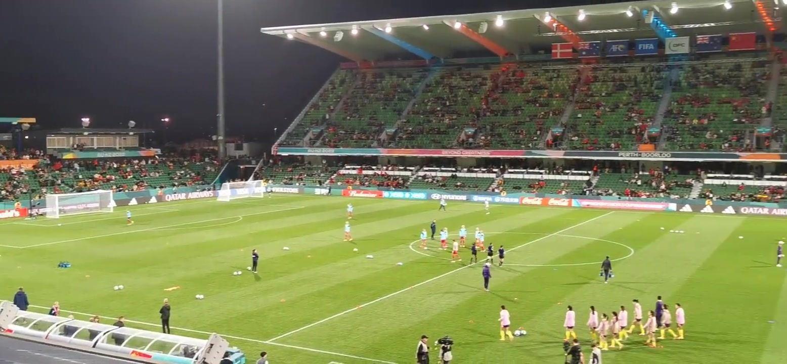 加油姑娘们！中国女足赛前热身，备战即将到来的世界杯首战