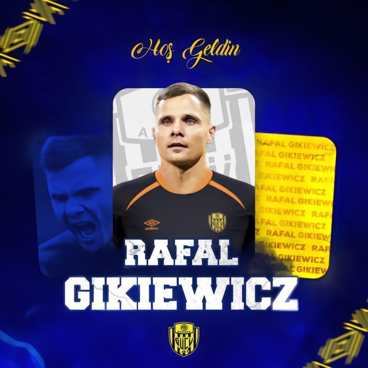 官方：前奥格斯堡门将吉凯维奇加盟安卡拉力量