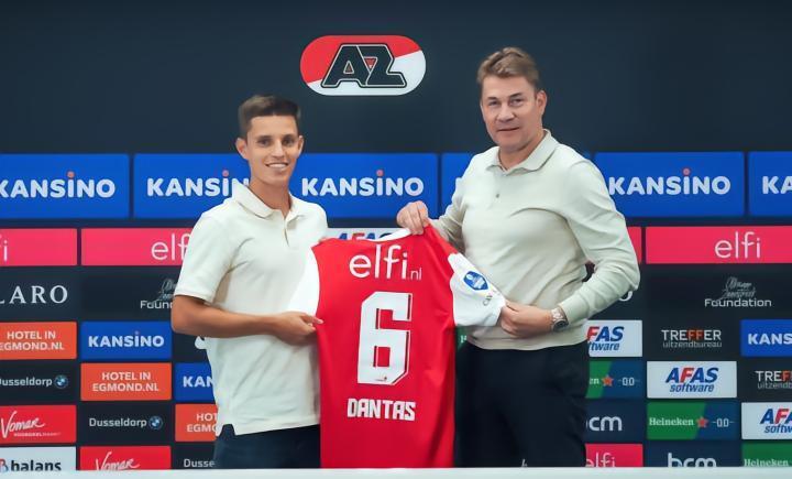 官方：本菲卡中场丹塔斯租借加盟阿尔克马尔，后者含买断选项