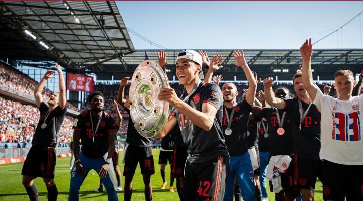 实至名归，官方：穆西亚拉当选拜仁2022/23赛季最佳球员