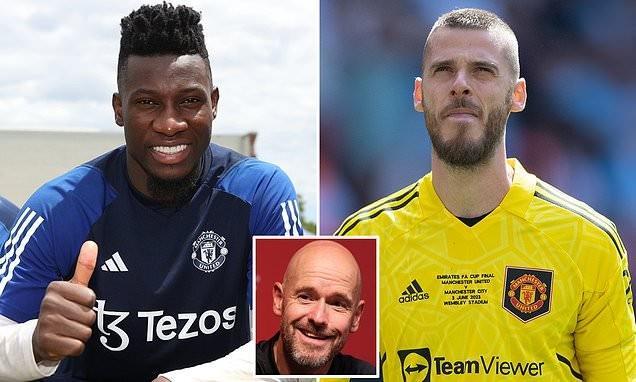 TA：足总杯决赛后滕哈格决定换门将，亲自前往荷兰说服奥纳纳