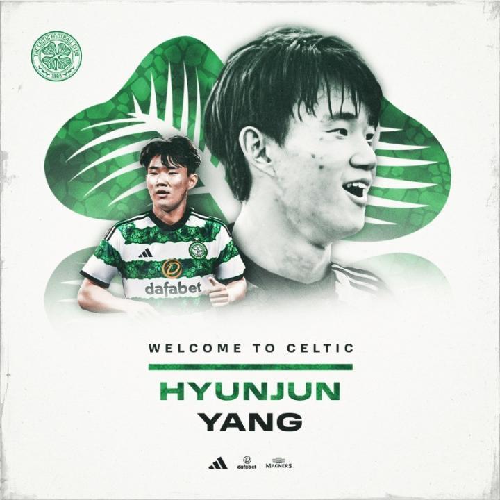 官方：凯尔特人签下21岁韩国前锋梁泫准，双方签约5年