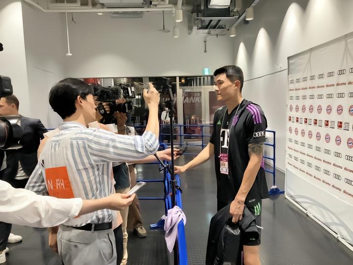 金玟哉：我正在迅速改善我的身体状况，希望能尽快打比赛