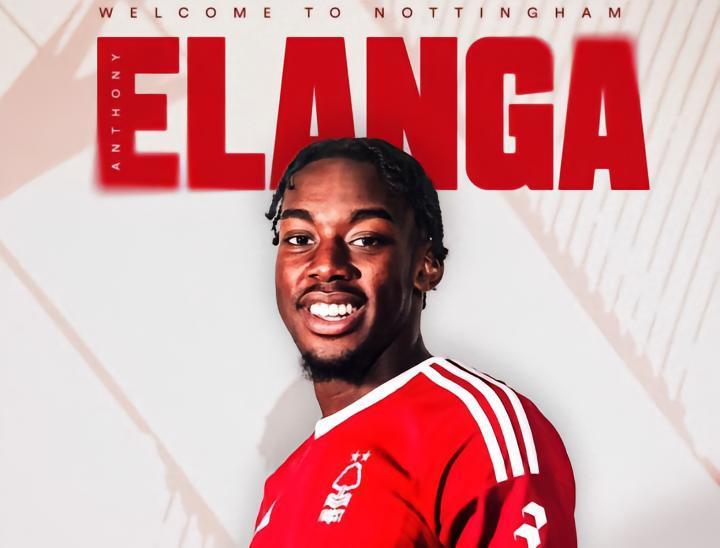 官方：曼联边锋埃兰加加盟诺丁汉森林，转会费据悉1500万英镑