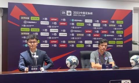 谢晖：希望能在足协杯更进一步，目前联赛对我们来说更重要
