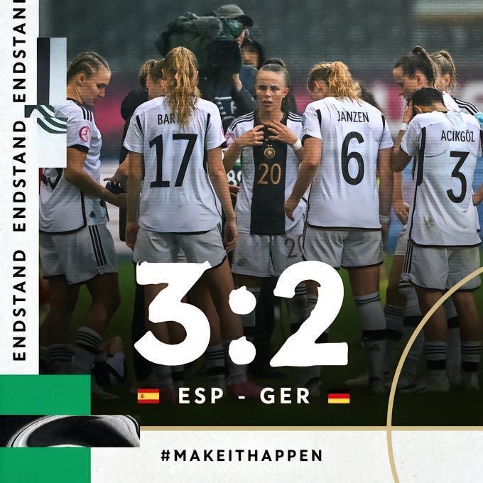 U19女足欧洲杯决赛 德国2-3（点球）西班牙德