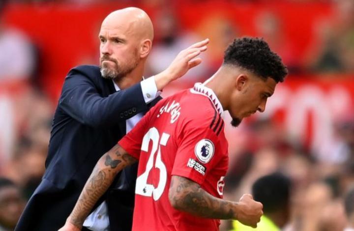 滕哈格：桑乔要拿出更稳定的表现；睡眠、恢复和营养至关重要