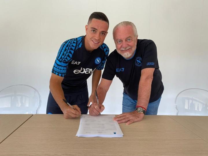 官方：那不勒斯与意大利国脚拉斯帕多里续约到2028年