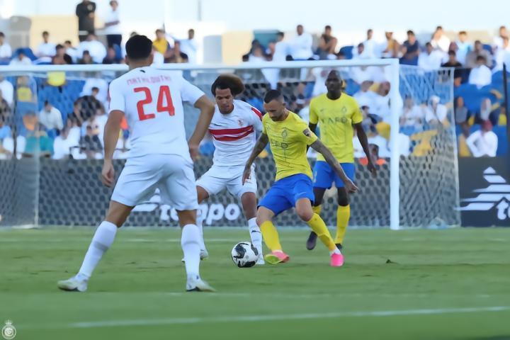 B罗vs扎马雷克体育数据：触球110次造2次机会，评分并列第1