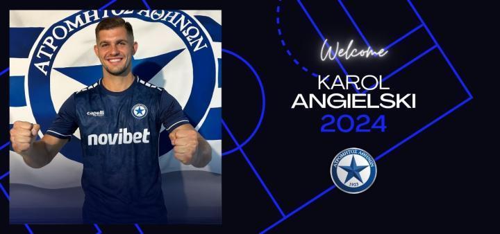 官方：阿特罗米托斯签下前波兰青年国脚安盖尔斯基