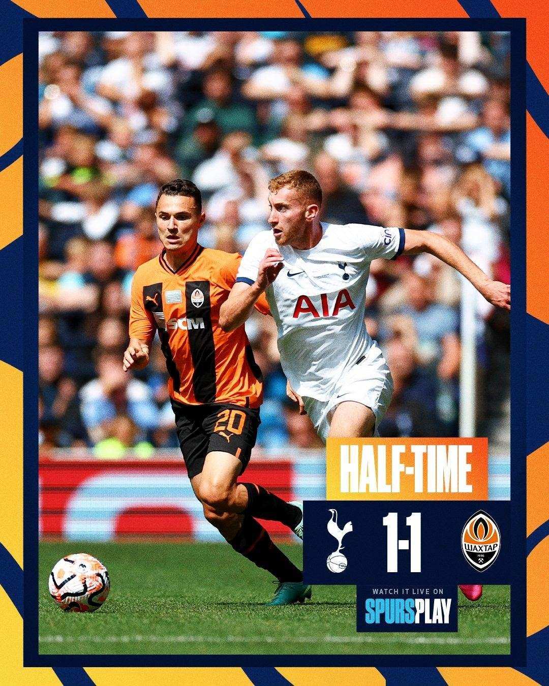 半场-凯恩点射麦迪逊造点凯文头球建功 热刺1-1矿工