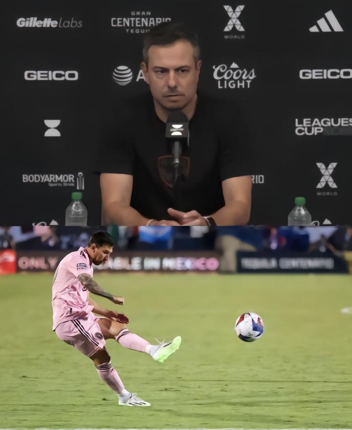 达拉斯主帅：对梅西来说那个任意球就像点球，你只能祈祷别进