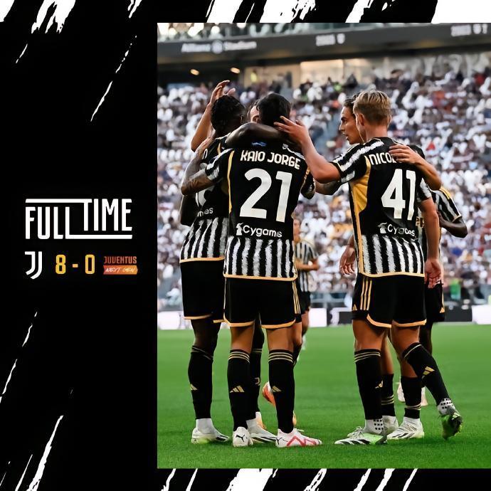 时隔531天再登场，尤文小将凯奥-若热在热身赛中上演帽子戏法